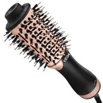 VEGA Litstyle L3 Volumizer Hair Blow Dryer Brush With 3 Heat/2 Speed Settings, 360° Airflow Vent, 3 in 1 Compact Hot Air Brush For Women, Tourmaline Ceramic Coated Barrel, 500 Watts, (VHSD-03)