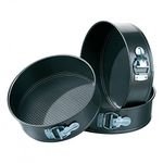 Perfect Teflon Coated �Springform Cake Mould Pan Set, 3-Pieces, Black by Perfect Pricee �