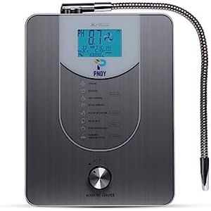 PNOY Ionized Pro | 7 Plate Alkaline Water Ionizer Silver | 7 Titanium And Platinum Plates | Made In Korea And Ion Membrane From Japan | Enhance Your Hydration And Wellness With Ionized Alkaline Water