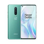 OnePlus 8 Glacial Green,​ 5G Unlocked Android Smartphone U.S Version, 8GB RAM+128GB Storage, 90Hz Fluid Display,Triple Camera, with Alexa Built-in