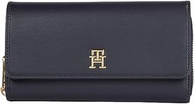 Tommy Hilfiger Women Wallet City Summer Large, Multicolor (Space Blue), One Size