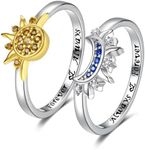 oGoodsunj Sterling Silver Moon Sun 