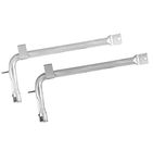 Dongftai SE001B (2-Pack) Stainless Steel Viking Appliance Oven Burner, Burner Tube Gas Replacement for EVGIC305 VGIC365 VGRC605 VGSS480 VGIC367 VGSC300 VGSC305 VGSS300 PB050012