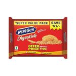 McVitie's Digestive High Fibre biscuits with Goodness of Wholewheat, 959.1g, Super Saver Family Pack