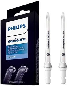 PHILIPS Sonicare F1 Standard Nozzle, Oral Irrigator Nozzle, Easy Snap On and Off, Compatible with Any Sonicare Power Flosser, Single Water Stream for a Thorough Clean, HX3042/00
