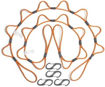LoopRope 5LRO-C-2PK-C Orange 5' Tie Down, (Pack of 2)