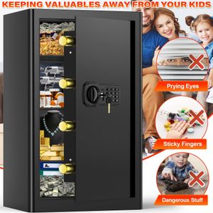 90L Fireproof Safe Box – Large Home or Office Security Safe