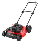 PowerSmart 21 in. Gas Lawn Mower, 125cc Briggs and Stratton E300 Engine, 2-in-1 Mulching and Side Discharge