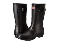 Hunter Women's Warm Lining Rain Boots, Black (Original Short Wfs1000Rma), 4 UK