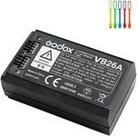 GODOX V1 Battery VB26 VB26A VB26B Rechargeable Li-ion Battery V1 V1-S V1-N V1-C V1-F V1-O Round Head Flash V860III V860III-S V860III-C V860III-N V860III-O V860III-F AD100PRO Camera Speedlite