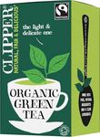 Clipper Organic Pure Green Tea Bags | Box of 40 Teabags | Organic Tea for Home & Office | Eco-Conscious, Fair Trade Tea | Natural, Unbleached, Plant-Based, Compostable & Biodegradable Tea Bags