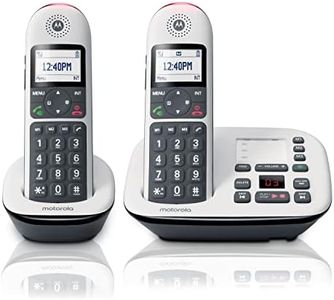 Motorola CD5012 CD5 Series Digital Cordless Telephone with Answering Machine (2 Handsets)