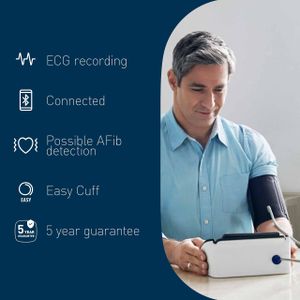 OMRON Upper Arm Blood Pressure Monitor with ECG Function