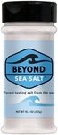 Beyond Sea Salt Low Sodium Salt - 10 oz - 35% Reduced Sodium Fine Sea Salt Substitute with Real Salt-Taste - Low Sodium Potassium Salt Substitute Made with Pure Bulk Sea Salt for Light Salt Meals