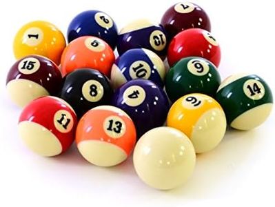 Nexos Satz Billardkugeln, Nummern- u. Queueball 57,2 mm