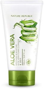 Soothing & Moisture Aloe Vera Foam Cleanser, 150ml/5.07oz