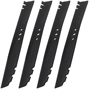 KEDAKEJI 131-4547-03 Mulching Blades 4PCS Replacement for Toro 22'' Recycler Toro Walk-Behind Lawn Mower for Toro 22" Deck Blade 20016 20017 20332 20071 20330C 20065 Recycler Mower