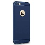 Enflamo Soft Silicone Slim Back Cover Case for iPhone 6 & 6S (Blue)