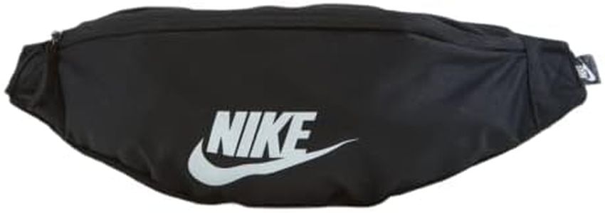 Nike Unisex Heritage Waistpack, Black/Black/White, 3 Litre