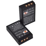 DSTE BLS-1 Rechargeable Li-ion Battery (2-pack) Compatible with Olympus E-420, E-450, E-600, E-620, E-P1, E-P2, E-P3, E-PL1, E-PL3, E-PM1