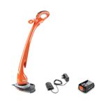 Flymo EasiTrim 250 2-in-1 Cordless Grass Trimmer KIT - 18V 2.0 POWER FOR ALL Battery and Charger included, 25cm Cutting Width, Edging mode, Automatic line feed, Lightweight for easy trimming