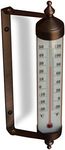 Adjustable Angle 10 Inch Garden Tube Thermometer (Bronze)