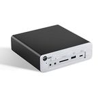 SIIG 8K Thunderbolt 3 Laptop Docking Station, Dual M.2 NVMe Slot, 96W PD Charging, DisplayPort 1.4 SD Card Reader, 2X USB 10G Ports, 2X USB 5G Ports, Gigabit Ethernet, TAA Compliant (JU-DK0K11-S1)