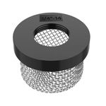 Stainless Steel Mesh Strainer ¾ Inch -14, Aerator Screen Strainer Stainless Mesh Compatible with Livewell Pump, Corrosion Resistant MA-023 Screw on Strainer Industrial Plumbing Inline Strainers (1)