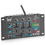 Pyle Wireless DJ Audio Mixer - 3 Ch