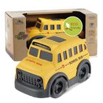 zzsbrm Toddler Car Toys for 1-3 Year Old, BPA Free, Phthalates Free, PVC, Bus Truck, School Bus, Easter Christmas Birthday Gifts for 2 3 4 5 Year Boy Girl. Dishwasher Safe, Recycled Plastic.