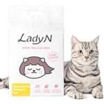 Lady N Cat Attract Tofu Litter – Natural Attractant Formula for Litter Box Training, Calming Pheromone for Multi-Cat Homes, Classic Pellet Shape for Standard Litter Box, 9lb