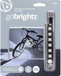 Brightz GoBrightz LED Bike Frame Light, White - LED Bike Frame Light for Night Riding - 4 Modes for Flashing or Constant Light - Fun Safety Light Bike Accessories for Kids, Boys, Girls, Teens & Adults