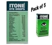 ITONE 5 X Ayurvedic Herbal Eye Drop