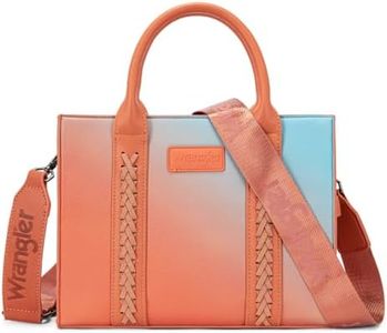 Wrangler purses for womens Gradient tote bag satchel bag womens purses and handbags cute trendy woman bolsa top handle with strap WG308-8120SBL