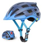 OutdoorMaster Gem II MIPS Bike Helmet with Light - Lightweight Cycling Helmet,Mountain Road Bicycle Helmet for Youth & Adult