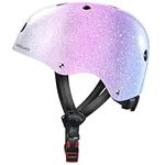 Odoland Kids Bike Helmet for Boys Girls, Adjustable and Ventilated Safety Cycling Helmet for Multi-Sport Protection Kids Age 5-10 for Cycling Skating Scooter DAS