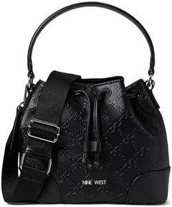 Nine West Ellis Mini Bucket Crossbody, Black, Medium