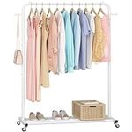 Sywhitta Clothes Rack on wheels, Cl