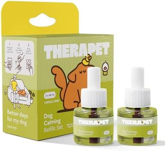 TherapetMD Dog Calming Diffuser Refill Kit (2-Pack, 60-Day Supply) Dog Pheromone Refills for Stress, Separation, Pee Accidents, Barking, & Destructive Behaviors. Use with TheraPet MD Diffuser Only