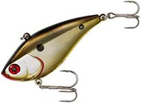 BOOYAH One Knocker Bass Fishing Crankbait Lure, Gold Shiner, 1/2 oz