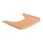 Hauck Alpha+ Wooden Tray, Natural - FSC Sustainable Certified Beechwood, Elevated Highchair Tray, Easy to Clean