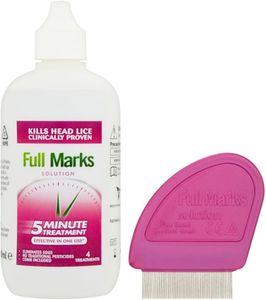 Full Marks Head Lice Solution, 200ml – Fast-Acting Treatment
