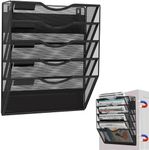 LQPAFZ 5-Tier Magnetic File Holder,