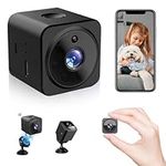 DINGBLUE Mini Spy Camera, Small Camera Wifi Wireless, 4K HD Spy Camera Hidden with Audio and Video, Mini Camera with Night Vision Motion Detection for Outdoor/Indoor