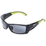 Sellstrom S72401 XP460 SAFETY GLASSES - SMOKE, ANTI-FOG, BLACK/GREEN (K & N Rated)