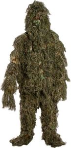 Modern Warrior Woodland and Forest Design Ghillie Suit, 3-Piece, One Size Fits Most Adults, Ghillie-Standard