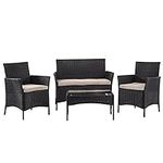 FDW Outdoor Patio Furniture Sets 4 