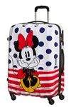 American Tourister Disney Legends - Spinner S, Kids luggage, 55 cm, 36 L, Multicolour (Minnie Blue Dots)