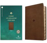 NLT Student Life Application Study Bible, Filament Enabled (LeatherLike, Rustic Brown, Indexed, Red Letter)