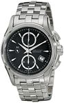 Hamilton Men's H32616133 Jazzmaster Chronograph Watch, Black, 腕時計
